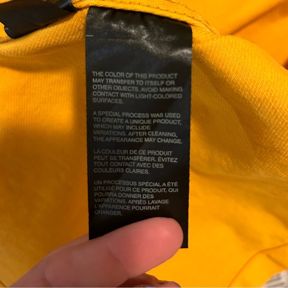 Yellow Calvin Klein Jeans Denim Jacket | Medium | Unisex - Picture 5 of 5